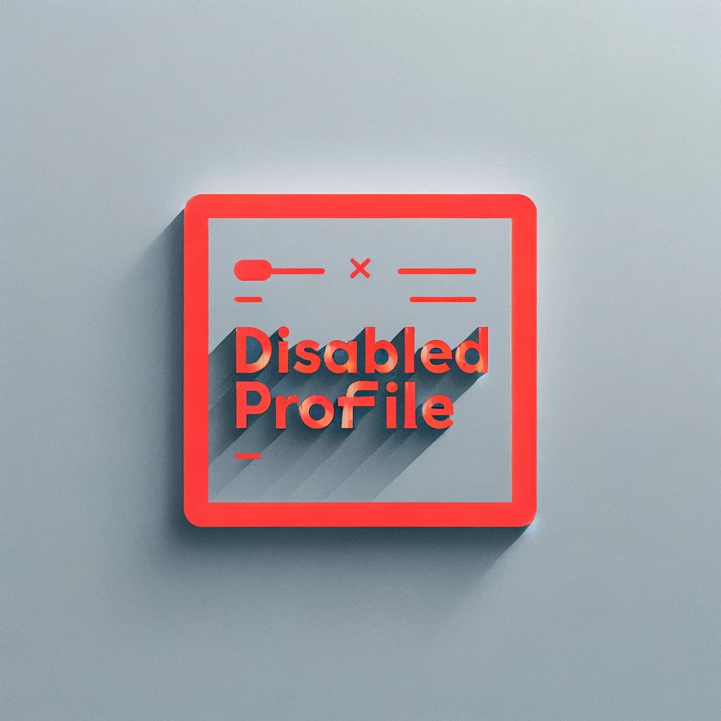 Disabled Profile
