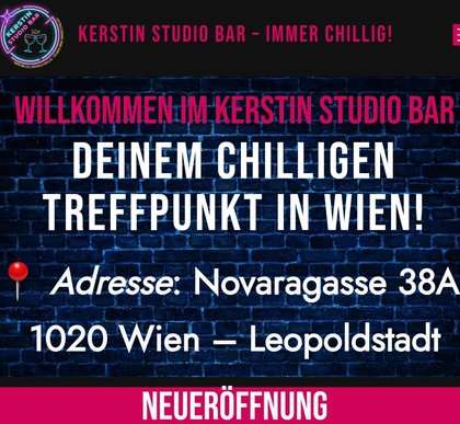 Kerstin Studio Bar - Neueröffnung